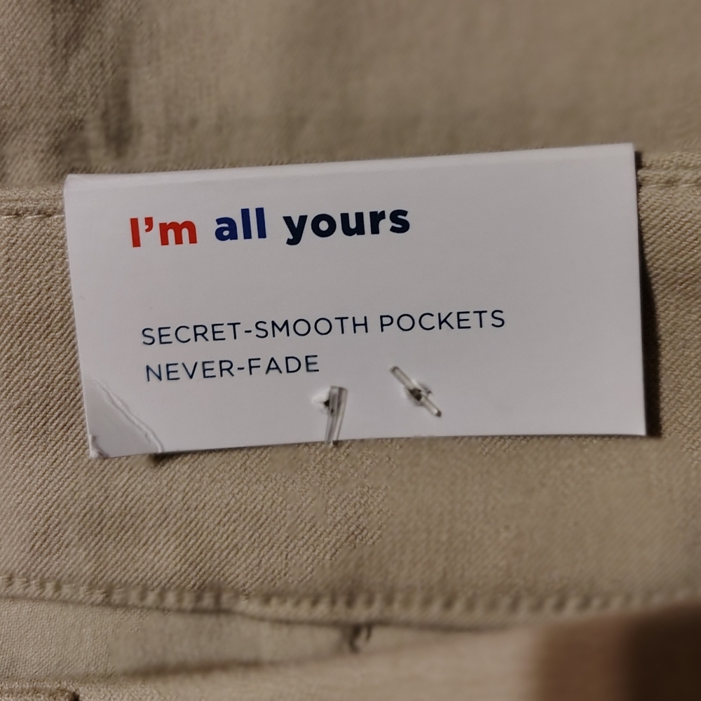 Old Navy High Rise Pixie Skinny Secret Smooth Pockets Chinos Size 10 NWT - Picture 7 of 12